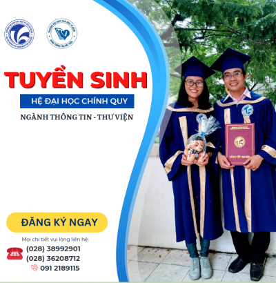 NGÀNH THÔNG TIN - THƯ VIỆN TUYỂN SINH ĐẠI HỌC NĂM 2023